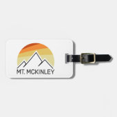 Mt. McKinley Alaska Retro Bagagelabel (Voorkant horizontaal)