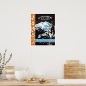  Mt. McKinley Alaska's groeiende Glory Travel Poster (Keuken)