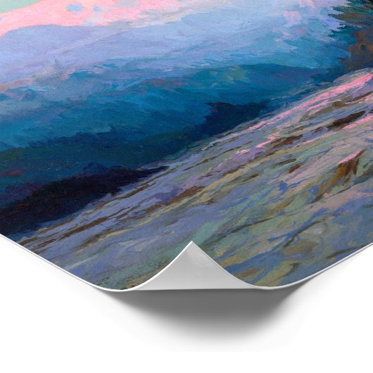 Mt. McKinley | Sydney Mortimer Laurence Poster (Hoek)