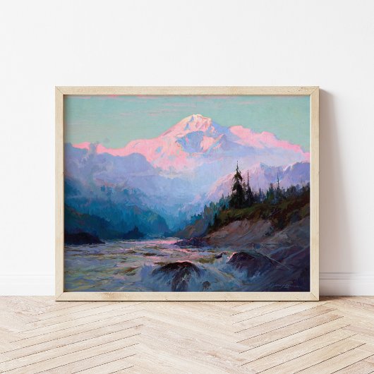 Mt. McKinley | Sydney Mortimer Laurence Poster