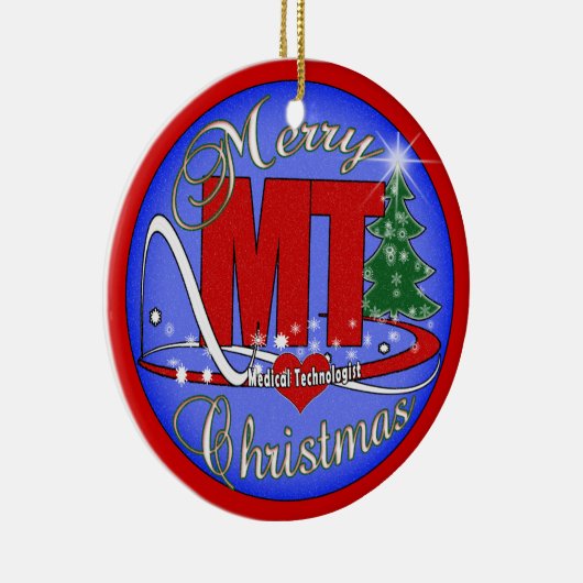 MT MEDISCHE TECHNOLOGIST CHRISTMAS ORNAMENT LAB (Rechts)