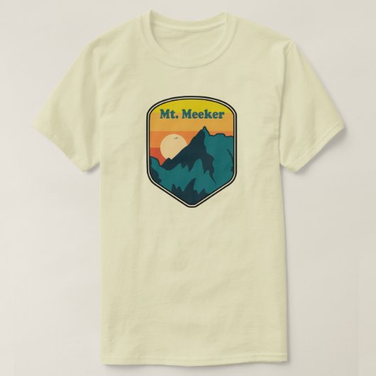 Mt. Meeker Colorado Sunrise T-shirt (Design voorkant)