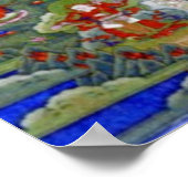 Mt. Meru en het boeddhistische universum Poster (Hoek)