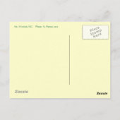 Mt. Mitchell Briefkaart (Achterkant)