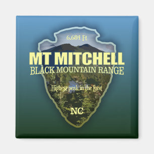 Mt Mitchell (pijlpunt) Magneet