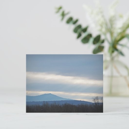 Mt. Monadnock uit Keene Briefkaart (Staand voorkant)