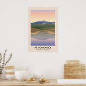 Mt Monadnock VS Reisposter Poster (Keuken)