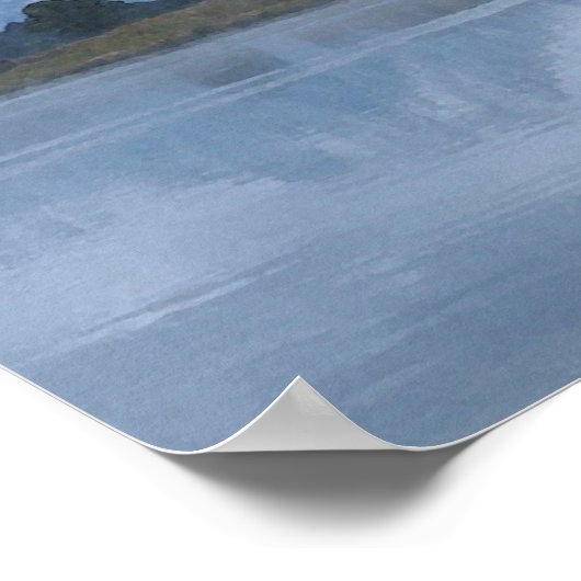 Mt. Moran Reflection Poster (Hoek)