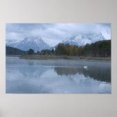 Mt. Moran Reflection Poster (Voorkant)