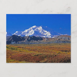 Mt Nationaal Park McKinley Denali, Alaska. Briefkaart