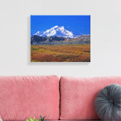 Mt Nationaal Park McKinley Denali, Alaska. Canvas Afdruk (Insitu (Woonkamer))