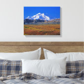 Mt Nationaal Park McKinley Denali, Alaska. Canvas Afdruk (Insitu (Slaapkamer))