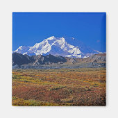Mt Nationaal Park McKinley Denali, Alaska. Magneet (Voorkant)