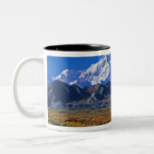 Mt. Nationaal Park McKinley Denali, Alaska. Tweekleurige Koffiemok (Links)