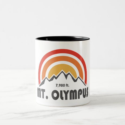Mt. Olympus Tweekleurige Koffiemok (Center)