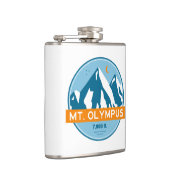 Mt. Olympus Washington Sterren Maan Heupfles (Rechts)