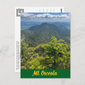 Mt Osceola en het Oost-Osceola Briefkaart (Voorkant / Achterkant)