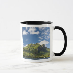 Mt. Otemanu en landschappen van het prachtige Bora Mok
