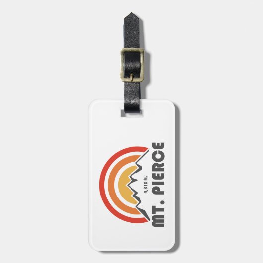Mt. Pierce New Hampshire Bagagelabel (Voorkant verticaal)