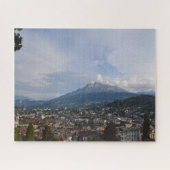 Mt. Pilatus - Lucerne, Zwitsers - 16x20 - 520 pcs. Legpuzzel (Horizontaal)