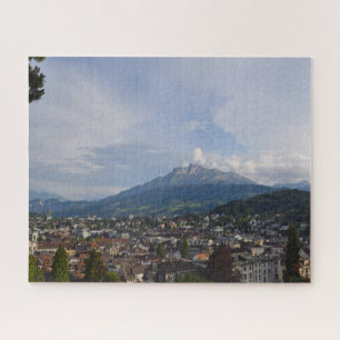 Mt. Pilatus - Lucerne, Zwitsers - 16x20 - 520 pcs. Legpuzzel