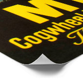 Mt. Pilatus Zwitserland Vintage Travel Poster (Hoek)