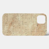 Mt Pinos quadrangle toont San Andreas Rift Case-Mate iPhone Case (Achterkant (horizontaal))