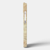 Mt Pinos quadrangle toont San Andreas Rift Case-Mate iPhone Case (Achterkant / Links)