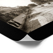 Mt Pleasant, IA Foto 1907 Poster (Hoek)