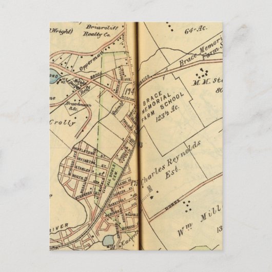 Mt. Pleasant, New York 3 Briefkaart (Voorkant)