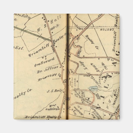 Mt. Pleasant, New York Magneet (Voorkant)