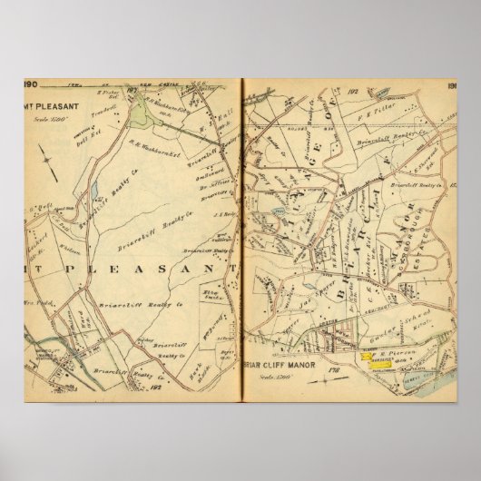 Mt. Pleasant, New York Poster (Voorkant)