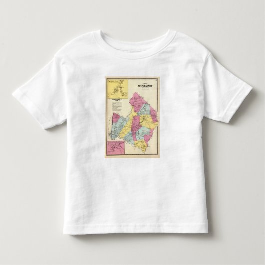 Mt Pleasant, stad Kinder Shirts (Voorkant)