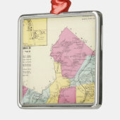 Mt Pleasant, stad Metalen Ornament (Links)