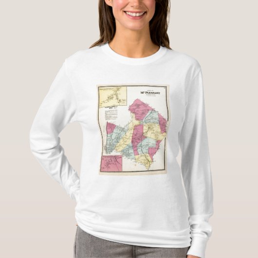 Mt Pleasant, stad T-shirt (Voorkant)