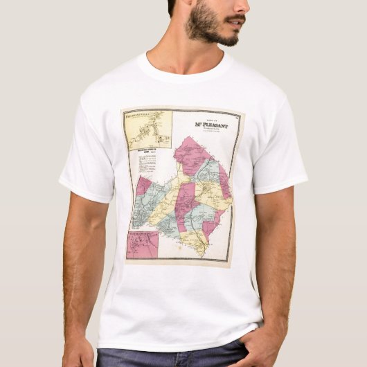 Mt Pleasant, stad T-shirt (Voorkant)