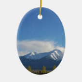 Mt. Princeton dromen Keramisch Ornament (Voorkant)
