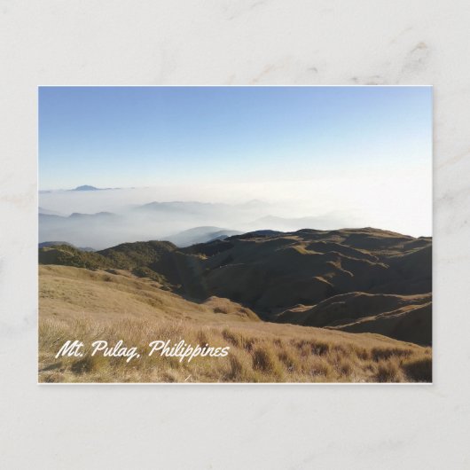 Mt. Pulag, Filipijnen Briefkaart (Voorkant)