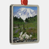 Mt Rainer, Edith Creek Metalen Ornament (Rechts)