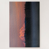Mt. Rainer mistige zonsondergang puzzel (Verticaal)