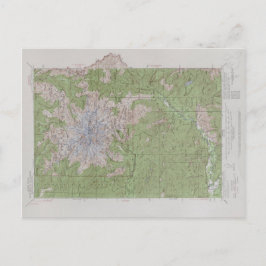 Mt. Rainier (1924) Briefkaart