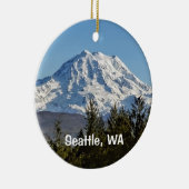 Mt. Rainier Aandenken Keramisch Ornament (Rechts)