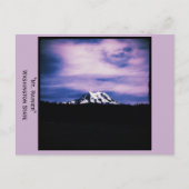 Mt. Rainier, Briefkaart van de deelstaat Washingto (Voorkant)