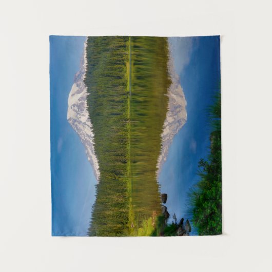 Mt. Rainier en Reflection Lake Wandkleed (Voorkant)