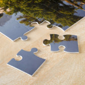 Mt. Rainier gereflecteerd in een tarn nabij Plumme Legpuzzel (Zijkant)