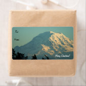 Mt. Rainier Gift Label Label (Insitu)
