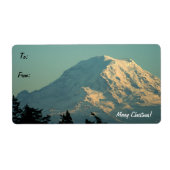 Mt. Rainier Gift Label Label (Voorkant)