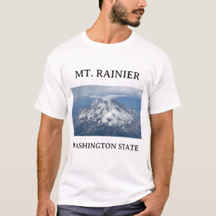 MT. Rainier Luchtfoto Stratus Cloud 2 T-shirt