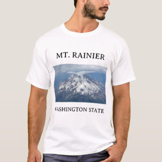 MT. Rainier Luchtfoto Stratus Cloud 2 T-shirt