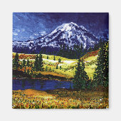 Mt Rainier Magneet (Voorkant)